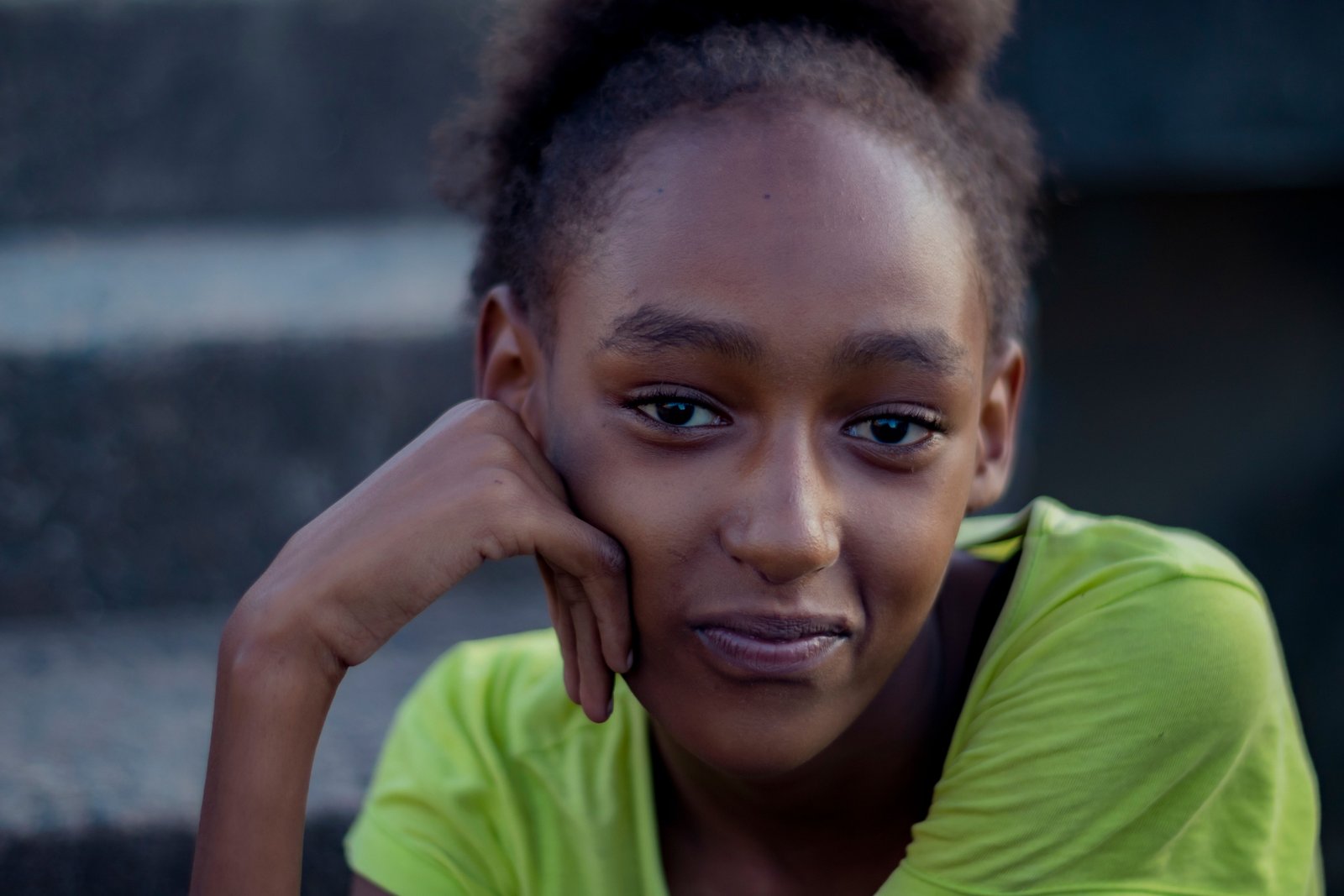 young-girl-in Nairobi- Kenya